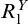 upper R 1 Superscript upper Y
