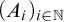 left parenthesis upper A Subscript i Baseline right parenthesis Subscript i element of double struck upper N
