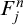 upper F Subscript j Superscript n