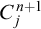 upper C Subscript j Superscript n plus 1