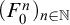 left parenthesis upper F 0 Superscript n Baseline right parenthesis Subscript n element of double struck upper N