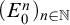 left parenthesis upper E 0 Superscript n Baseline right parenthesis Subscript n element of double struck upper N