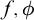 f comma phi