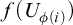 f left parenthesis upper U Subscript phi left parenthesis i right parenthesis Baseline right parenthesis