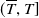 left parenthesis upper T overbar comma upper T right bracket