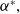 alpha Superscript asterisk Baseline comma