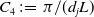 upper C 4 colon equals pi divided by left parenthesis d Subscript j Baseline upper L right parenthesis
