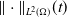 StartMetric dot EndMetric Subscript upper L squared left parenthesis normal upper Omega right parenthesis Baseline left parenthesis t right parenthesis
