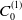 upper C 0 Superscript left parenthesis 1 right parenthesis