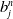 b Subscript j Superscript n