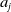 a Subscript j