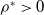 rho Superscript asterisk Baseline greater than 0
