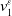 v 1 Superscript epsilon