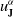 u Subscript bold upper J Superscript alpha