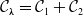 script upper C Subscript bold italic lamda Baseline equals script upper C 1 plus script upper C 2