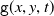 monospace g left parenthesis x comma y comma t right parenthesis
