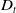 upper D Subscript t