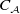 upper C Subscript script upper A