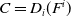 upper C equals upper D Subscript i Baseline left parenthesis upper F Superscript i Baseline right parenthesis