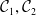 script upper C 1 comma script upper C 2
