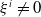 xi Superscript i Baseline not equals 0