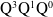 normal upper Q cubed normal upper Q Superscript 1 Baseline normal upper Q Superscript 0