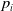 p Subscript i