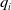 q Subscript i