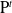 normal upper P Superscript t
