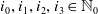 i 0 comma i 1 comma i 2 comma i 3 element of double struck upper N 0