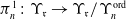 pi Subscript n Superscript 1 Baseline colon normal upper Upsilon Subscript German r Baseline right arrow normal upper Upsilon Subscript German r Baseline divided by normal upper Upsilon Subscript n Superscript normal o normal r normal d