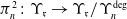 pi Subscript n Superscript 2 Baseline colon normal upper Upsilon Subscript German r Baseline right arrow normal upper Upsilon Subscript German r Baseline divided by normal upper Upsilon Subscript n Superscript degree