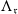 normal upper Lamda Subscript German r
