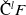 ModifyingAbove normal upper C With ˇ Superscript l Baseline upper F