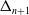 normal upper Delta Subscript n plus 1