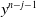 y Superscript n minus j minus 1