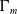 normal upper Gamma Subscript m