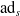 normal a normal d Subscript s