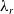 lamda Subscript r