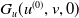 upper G Subscript u Baseline left parenthesis u Superscript left parenthesis 0 right parenthesis Baseline comma v comma 0 right parenthesis