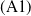 left parenthesis upper A 1 right parenthesis