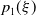 p 1 left parenthesis xi right parenthesis