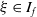 xi element of upper I Subscript f