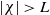 StartAbsoluteValue chi EndAbsoluteValue greater than upper L