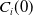 upper C Subscript i Baseline left parenthesis 0 right parenthesis