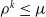rho Superscript k Baseline less than or equals mu