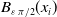 upper B Subscript epsilon pi divided by 2 Baseline left parenthesis x Subscript i Baseline right parenthesis
