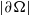 StartAbsoluteValue partial differential normal upper Omega EndAbsoluteValue