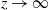 z right arrow normal infinity