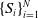 left brace upper S Subscript i Baseline right brace Subscript i equals 1 Superscript upper N